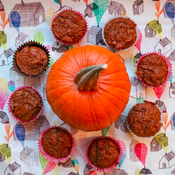 Receta para cocinar con niños: Pumpkin Muffins