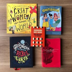 6 libros en el Día de la Mujer  ‍