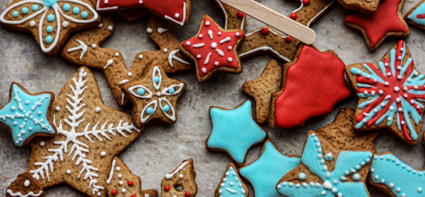 Cómo hacer galletas navideñas y decorarlas