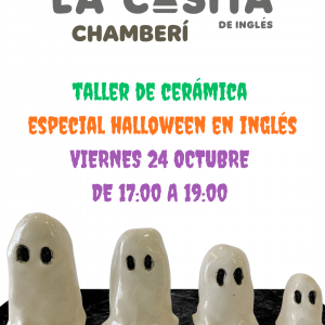 Taller de cerámica especial Halloween en LCDI Chamberí