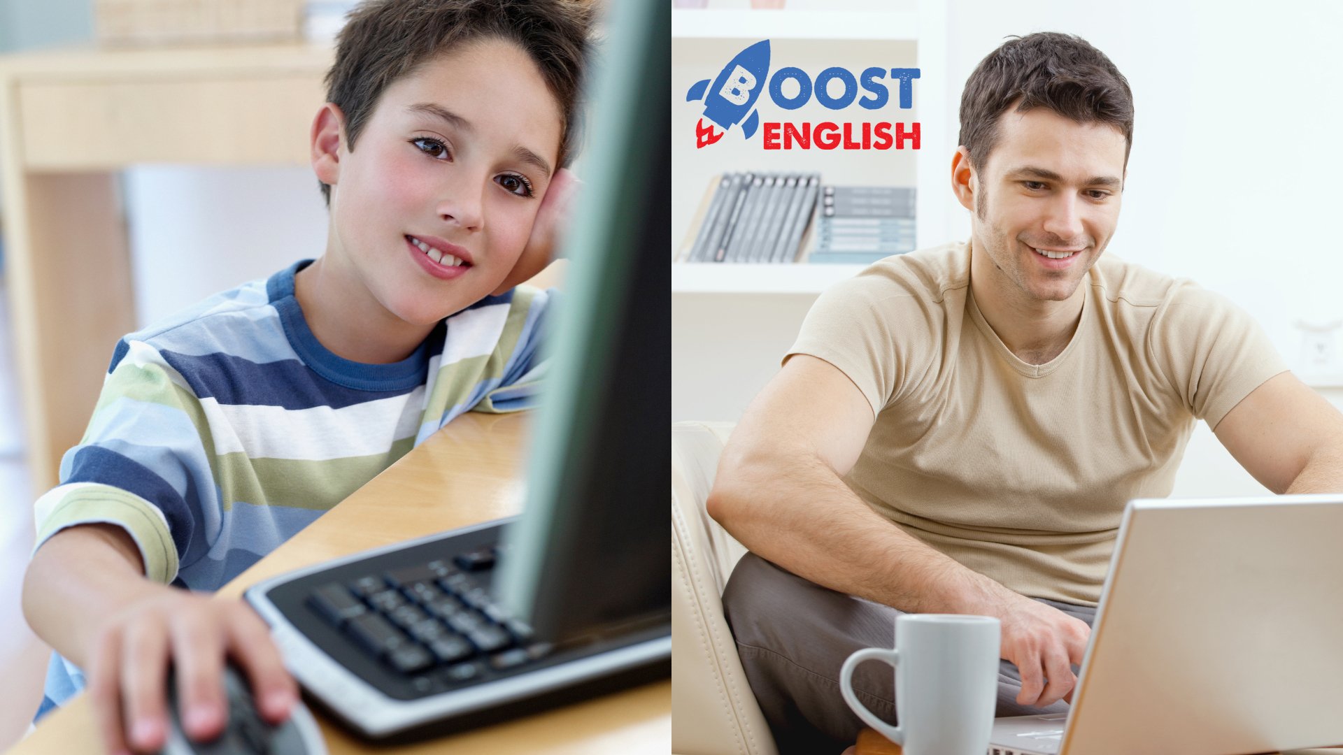 Clases de inglés en grupo online para niños de 4 a 12 años